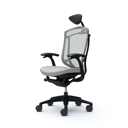 オカムラ コンテッサセコンダ エクストラハイバック デザインアーム ブラックフレーム ブラックボディ CC4CMR-FPC/CC4CMR-FPD