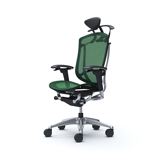 オカムラ コンテッサセコンダ アジャストアーム ポリッシュフレーム ブラックボディ  CC8BBR-FPG/CC8BBR-FPH