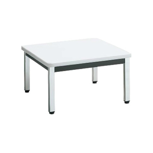 コクヨ ロビーチェアー 150シリーズ 角パイプ脚タイプ コーナーテーブル メッキ脚 W580×D580×H312 CN-M155MAW