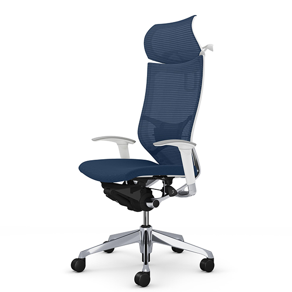 バロンチェア エクストラハイバック固定ヘッドレスト アジャスト肘 ポリッシュ枠 座クッション ランバー・ハンガー CP88BS/CP88BZ