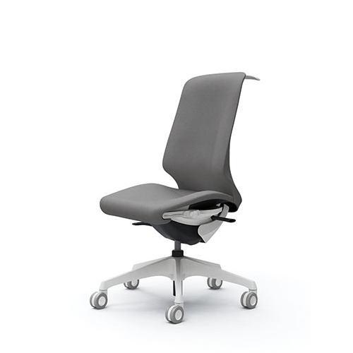 スフィアチェア インターロック ハイバック 肘なし 座面奥行き調整あり ホローキャスター ハンガー付 CT1BFC-FXW