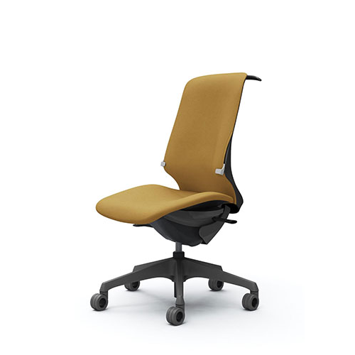 スフィアチェア インターロック ハイバック 肘なし 座面奥行き調整なし ホローキャスター ランバー付 ハンガー付 CT1DFF-FXW