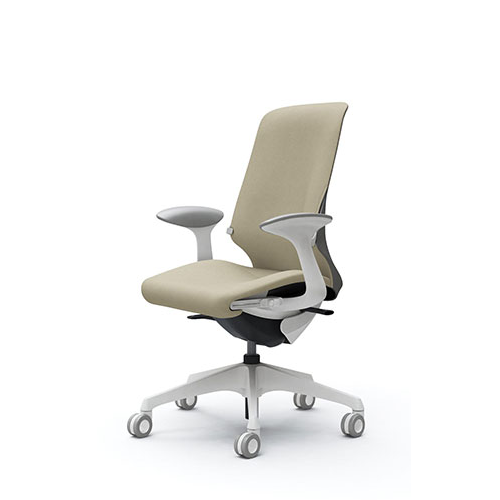 スフィアチェア インターロック ハイバック デザインアーム 座面奥行き調整あり ホローキャスター ランバー付 CT2AFD-FXW