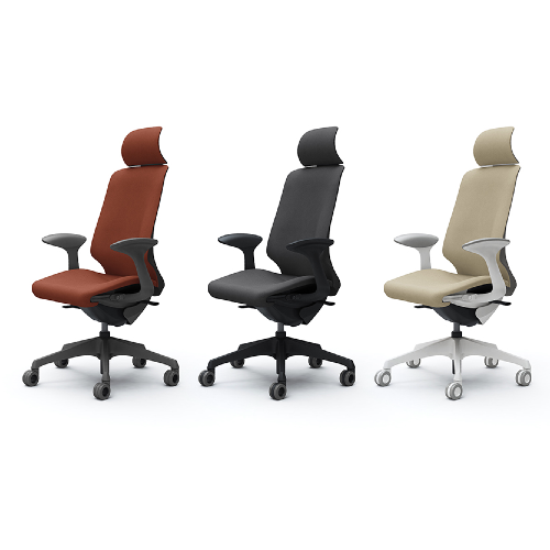 オカムラ スフィアチェア EXハイバック 固定肘 奥行調整有 ホローキャスター ハンガー無 CT2EFE/CT2EFA/CT2EFC-FX