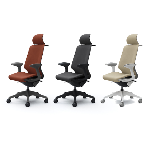 オカムラ スフィアチェア EXハイバック 固定肘 奥行調整有 ノーマルキャスター ハンガー付 CT2FAE/CT2FAA/CT2FAC-FX