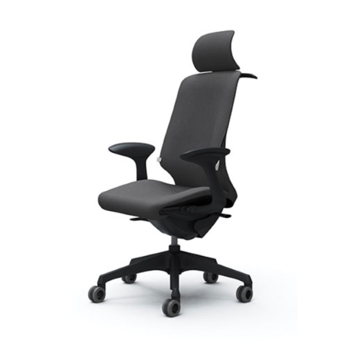 オカムラ スフィアチェア インターロック エクストラハイバック デザインアーム ホローキャスター ランバー付 ハンガー付 CT2FFB-FXW