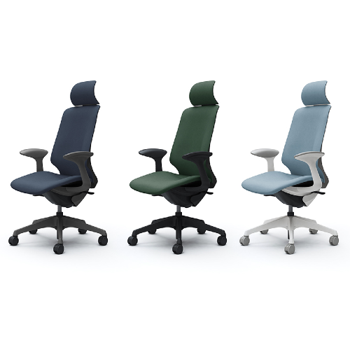 オカムラ スフィアチェア EXハイバック 固定肘 奥行調整無 ノーマルキャスター ハンガー無 CT2GAA/CT2HFA/CT2GAC-FX