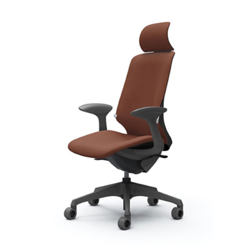 オカムラ スフィアチェア インターロック エクストラハイバック デザインアーム ホローキャスター ランバー付 CT2GFF-FXW