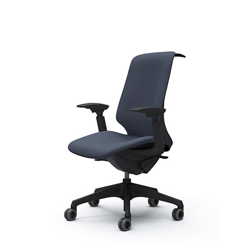 スフィアチェア インターロック ハイバック アジャストアーム 座面奥行き調整なし ホローキャスター ハンガー付 CT4DFA-FXW