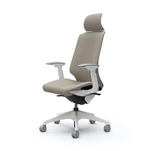 スフィアチェア リネット エクストラハイバック アジャストアーム 座面奥行き調整あり ノーマルキャスター CT4EAC-FRU7