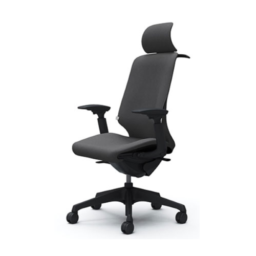 オカムラ スフィアチェア インターロック エクストラハイバック アジャストアーム ノーマルキャスター ランバー付 ハンガー付 CT4FAB-FXW