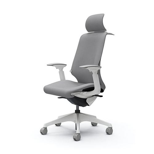 スフィアチェア リネット エクストラハイバック アジャストアーム 座面調整あり ノーマルキャスター ランバー付 ハンガー付 CT4FAD-FRU3