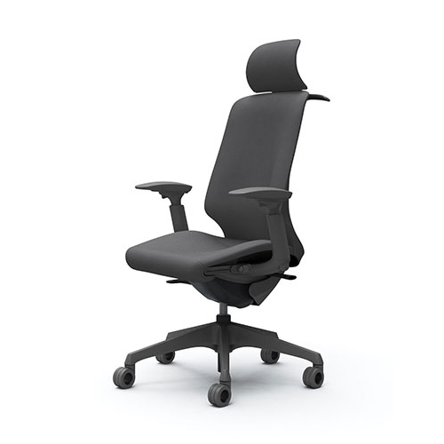 スフィアチェア リネット エクストラハイバック アジャストアーム 座面奥行き調整あり ホローキャスター ハンガー付 CT4FFE-FRU2