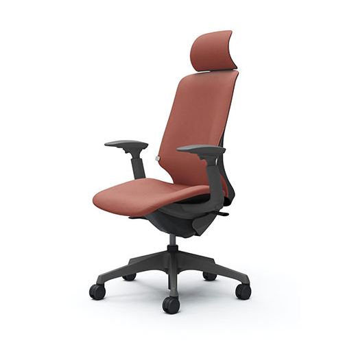 スフィアチェア リネット エクストラハイバック アジャストアーム 座面奥行き調整なし ノーマルキャスター ランバー付 CT4GAF-FRU9