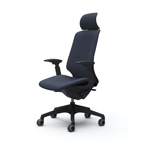 スフィアチェア リネット エクストラハイバック アジャストアーム 座面奥行き調整なし ホローキャスター CT4GFA-FRU4