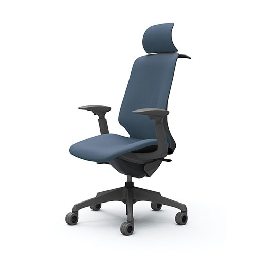 スフィアチェア リネット エクストラハイバック アジャストアーム 座面奥行き調整なし ホローキャスター ハンガー付 CT4HFE-FRU0