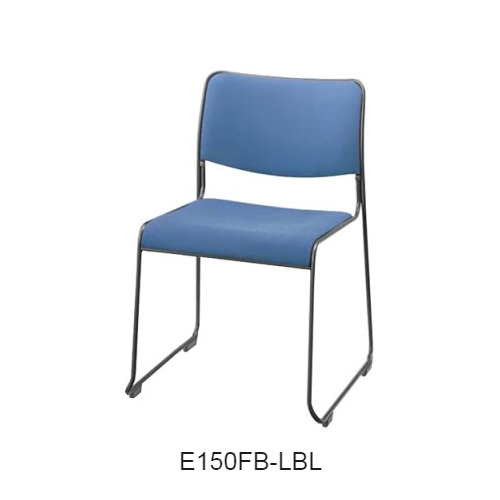 ナイキ ミーティングチェアー 会議用チェアー ループ脚タイプ・塗装タイプ 布張り E150FB