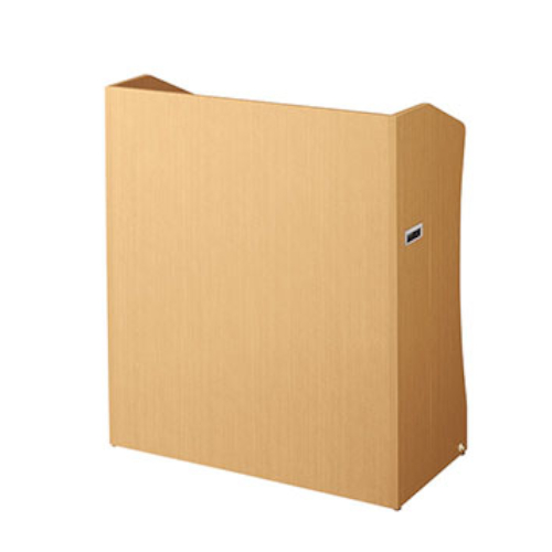 ナイキ 講演台 折りたたみ式 ポプラ W900×D450×H1020 FS-14-PP