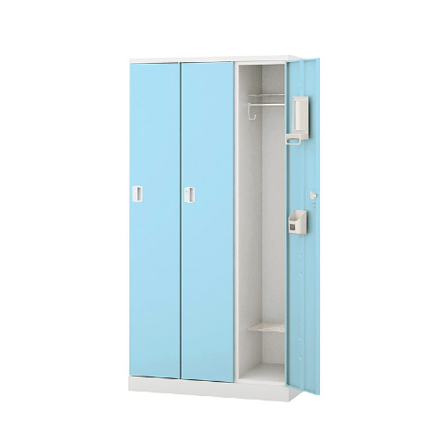 ナイキ パラソルロッカー(GL型) 3人用ロッカー 錠付タイプ GL3M-W/GL3M-PB/GL3M-B/GL3M-LPI