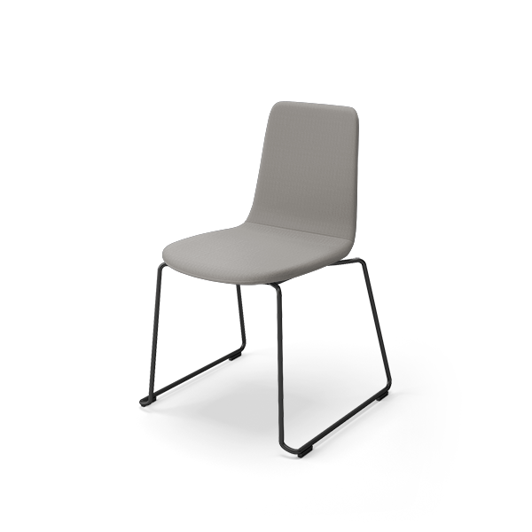 コクヨ ミーティングチェア ミケットチェア Mycket サークル脚 ブラック脚 張りぐるみタイプ クッション(布) K03-B34