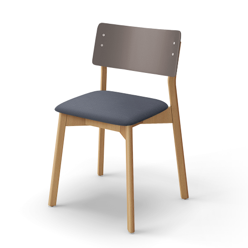 コクヨ ミーティングチェア プロッカチェア 木脚タイプ 背：PPシート 座：クッション(布) K05-D02C-G2E5M62