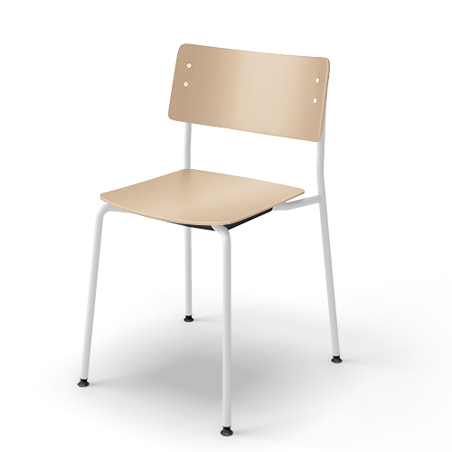 コクヨ ミーティングチェア プロッカチェア 4本脚タイプ 背座PPシート ホワイト脚 K05-W00X-1K1K3