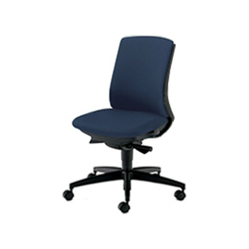 プラス ベネスチェア(BeneS) ダークグレーフレーム ローバック 肘なし 樹脂脚 KC-BN30SL