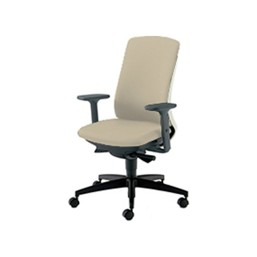 プラス ベネスチェア(BeneS) バイカラーフレーム ハイバック アジャスト肘 樹脂脚 KD-BN511SL