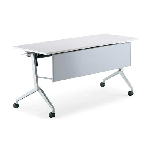 コクヨ ミーティングテーブル リーフライン(Leafline) フラップテーブル パネル付きタイプ 棚なし W1200×D600×H720mm KT-P1205