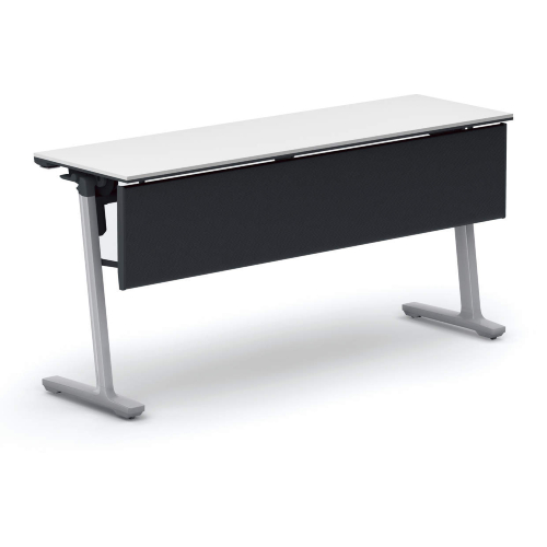 コクヨ ミーティングテーブル カーム フラップテーブル  パネル付きタイプ 棚なし KT-PJ1402