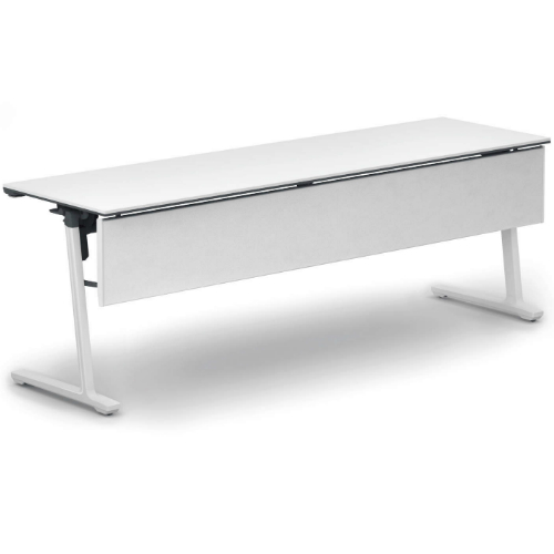 コクヨ ミーティングテーブル カーム パネル付きタイプ 棚なし SAW(ホワイト)塗装脚 KT-PJ1409SAWPAWNN