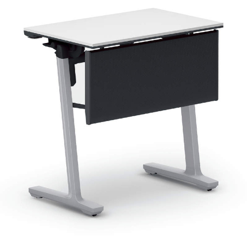 コクヨ 研修施設用テーブル カーム フラップテーブル パネル付き/棚なし KT-PJ147