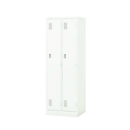 ナイキ LKロッカー 2人用ロッカー 内筒交換錠タイプ W608×D515×H1790 LK2JNC-AW/LK2JNC-W