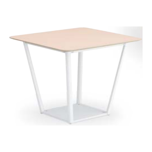 コクヨ ミーティングテーブル リージョン(Region) ボックス脚 正方形テーブル/ミドルテーブル/リノリウム天板 LT-RG1010M