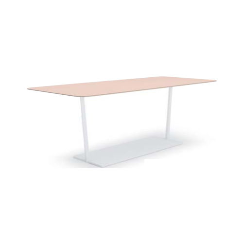 コクヨ ミーティングテーブル リージョン(Region) T字脚 角形テーブル/ミドルローテーブル/リノリウム天板 LT-RG189MLSAAF85