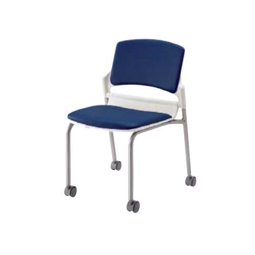 内田洋行 MF-180シリーズ キャスター脚 布張り 肘なし MF-180NC/6-110-382