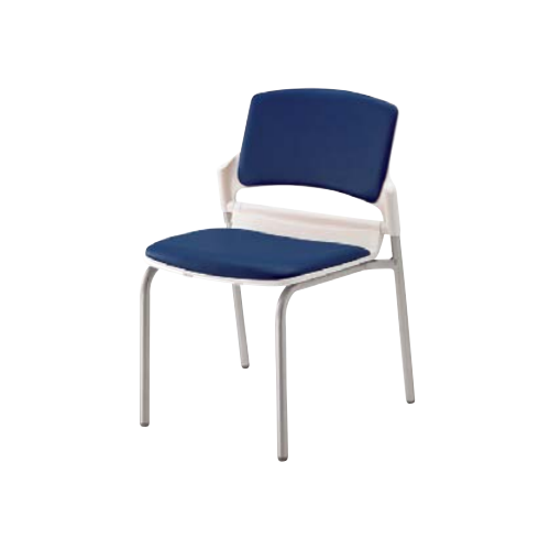 内田洋行 MF-180シリーズ グライド脚 布張り 肘なし MF-180NG/6-111-380