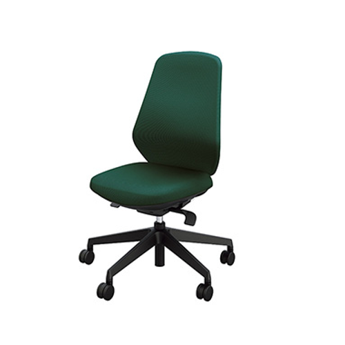 ナイキ トートバックチェア(Tote back) RBCE型 布張り ハイバック 肘なし ホワイトボディ RBCE512F