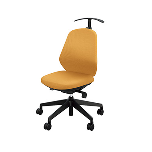 ナイキ トートバックチェア(Tote back) RBCE型 布張り ローバック ハンガー付.肘なし ブラックボディ RBCEB510FH