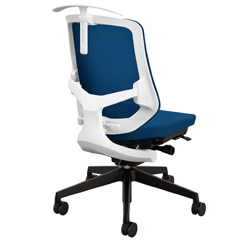 ナイキ セリフトチェア (Selift) (ホワイト) ミドルバック 布張り 肘なし ハンガー付 SLEN512FH