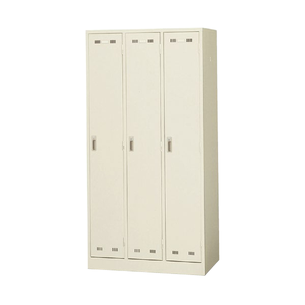 生興 seiko SLKロッカー 3人用ロッカー シリンダー錠 ニューグレータイプ SLK-3