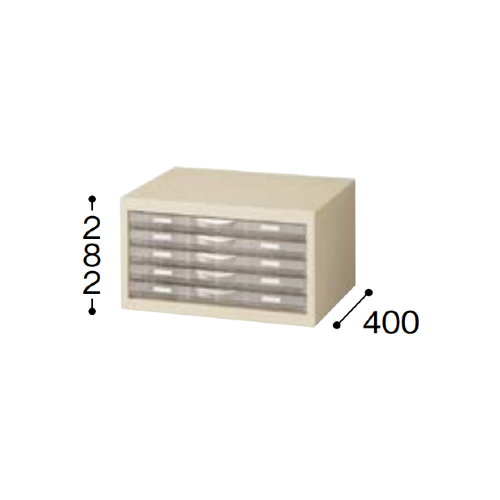 ナイキ パンフレットケース A3タイプ A3横型 W490×D400×H282mm STW105S-A3