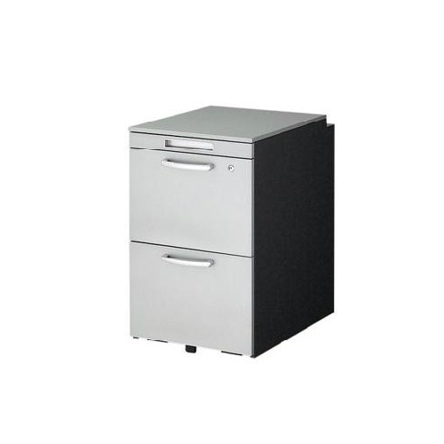 ナイキ ウエイク(テーブルシステムWK型) ワゴン(ハイタイプ) W395×D580×H650 シリンダー錠 TR046HC-SVD