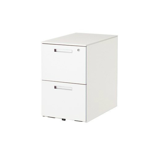 ナイキ ウエイク(テーブルシステムWK型) ワゴン W395×D580×H611 シリンダー錠 TRH046YCK-WW