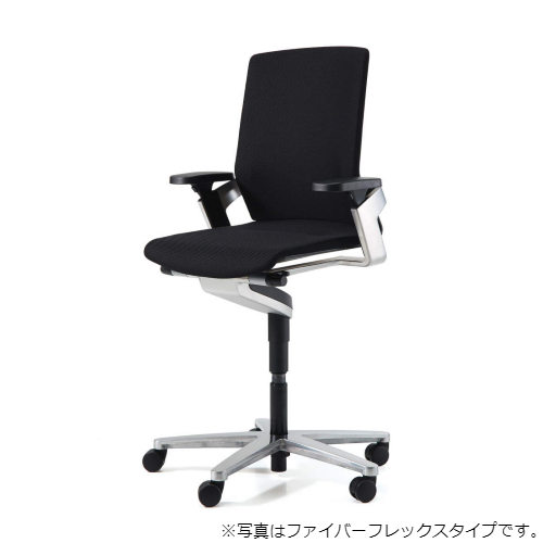 ウィルクハーン オン(Wilkhahn ON.) エレベートタイプ ミドルバック 肘付きチェアー アルミ脚タイプ 布 XWH-17473E