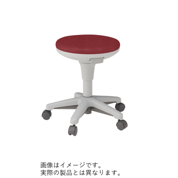 イトーキ 医療家具 サポートスツール2 スツール 肘なし グライド付 布張り KSK-682PV-M4