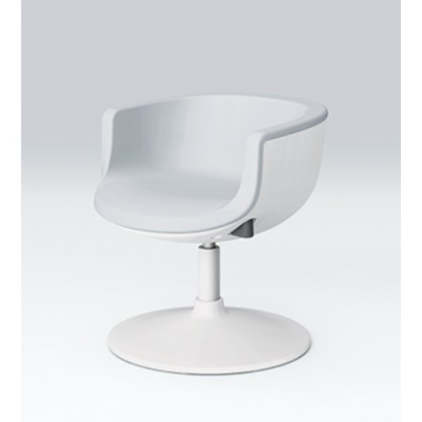 イトーキ 医療家具 プリーゼアチェア 円盤脚 回転ロック付 KT-711-W9GN