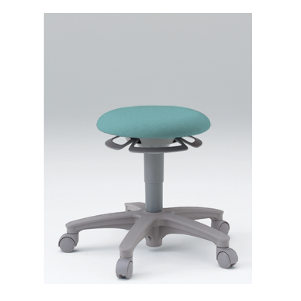 イトーキ 医療家具 サポートスツール 背なし キャスター付 ビニールレザー張り PCK-1104DL-S4