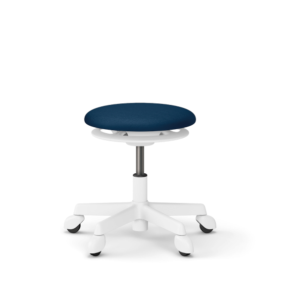 イトーキ 医療家具 サポートスツールS (Support Stool S) ランバーフレームなし ゴム単輪キャスター ビニールレザー(DL) PCK-600DL-W9B1