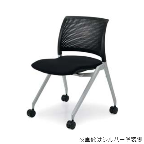 コクヨ MTGチェア スプライン(Spline)チェア キャスタータイプ 座クッションタイプ/ブラックシェル K11-B210W-BKB61/K11-B210U-BKB61